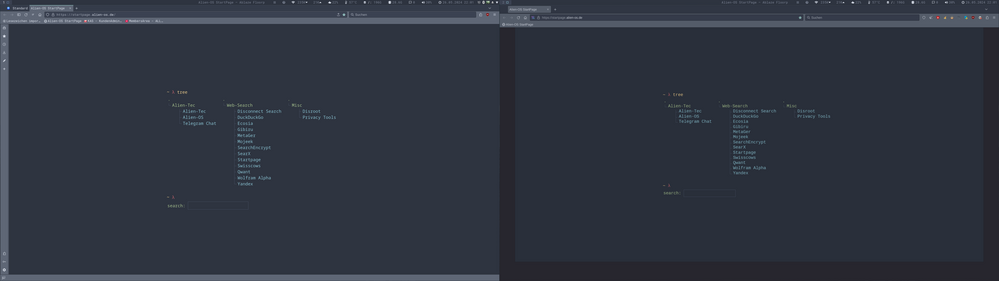 Floorp Browser + Tor Browser